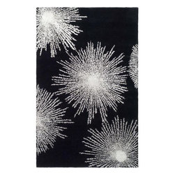 Black and white rug - Rugs