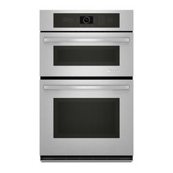 Jenn-Air 27" Combination Microwave/wall Oven, Stainless Steel/Black | JMW2327WS - Ovens