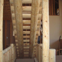 Log Stairs