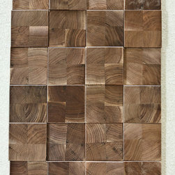 Projection Polished Wood Tiles - 無垢フローリング
