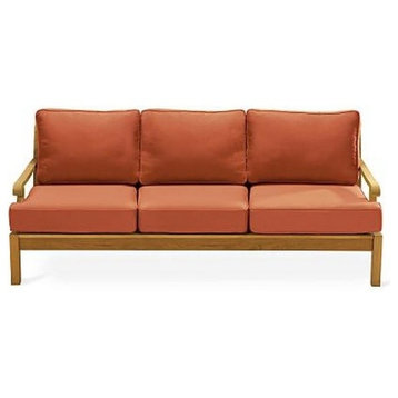 Sack Large Lounge Sofa With Canvas Iris Sunbrella Fabric Cushion