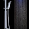 Juno Square LED Shower Set With Handheld Shower