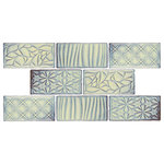 Merola Tile - Antic Sensations Pergamon Ceramic Wall Tile - Offering a subway look, our Antic Sensations Pergamon Ceramic Wall Tile features a smooth, satin finish, providing decorative appeal that adapts to a variety of stylistic contexts. Containing 4 different print variations that are randomly distributed throughout each case, this beige rectangle tile offers a one-of-a-kind look. With its non-vitreous features, this tile is an ideal selection for indoor commercial and residential installations, including kitchens, bathrooms, backsplashes, showers, hallways and fireplace facades. This tile is a perfect choice on its own or paired with other products in the Antic Collection. Tile is the better choice for your space!