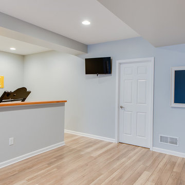 SOOTHING FINISHED BASEMENT