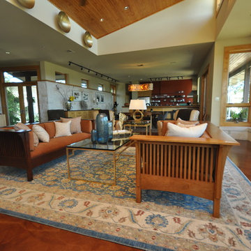 Midcentury Living Room