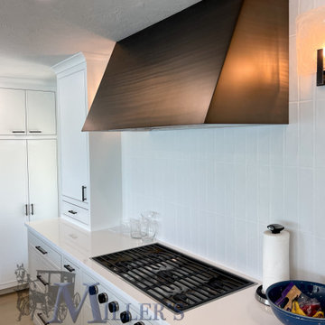 White Coastal Siesta Key Kitchen