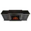 Frederick Entertainment Center Electric Fireplace in Blackwash