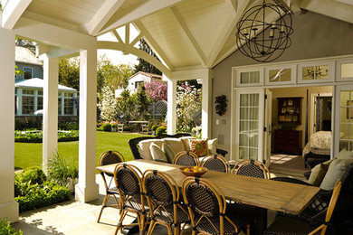 Inspiration for a timeless patio remodel in Other