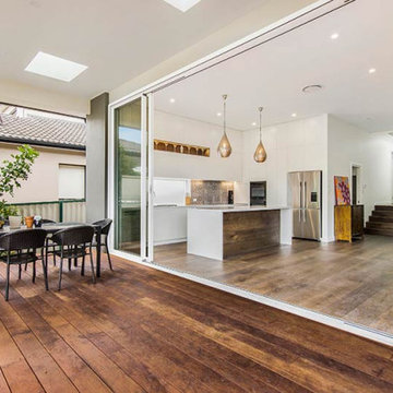 Chifley connections with garden and light completed