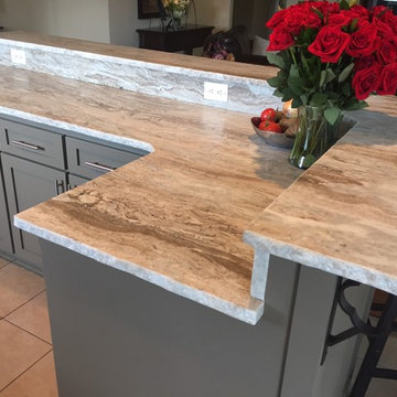 Fantasy Brown Marble Kitchen