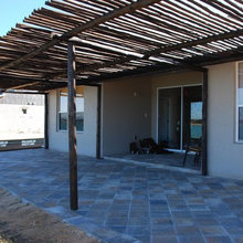 Exterior rustic structures
