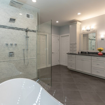 Blissful Feeling, after Relaxing in their New Master Bath in McLean VA
