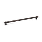 Cosmas 161-319ORB Oil Rubbed Bronze 12-5/8" CTC (319mm) Euro Bar Pull