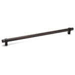 Cosmas - Cosmas 161-319ORB Oil Rubbed Bronze 12-5/8" CTC (319mm) Euro Bar Pull - 12-5/8" (319mm) Hole Centers
