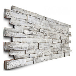 191-WOODEN HIGH-LOW WALL STACKED PANEL - Wall Panels