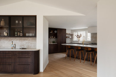 Inspiration for a 1950s kitchen remodel in Milwaukee