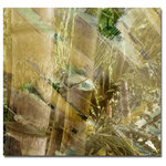 Ready2HangArt - Abstract Bamboo II Canvas Wall Art - This abstract canvas art is the perfect addition to any contemporary space. It is fully finished, arriving ready to hang on the wall of your choice.
