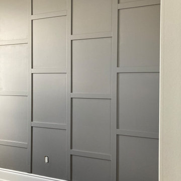 Asymmetrical Accent Wall