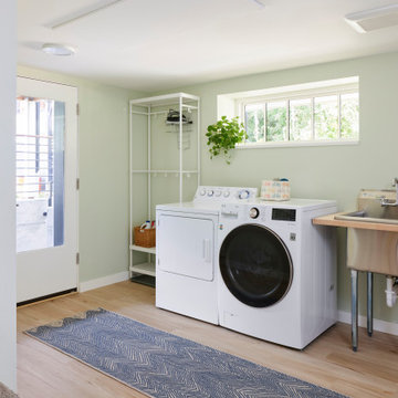 Craftsman Family-Friendly Basement