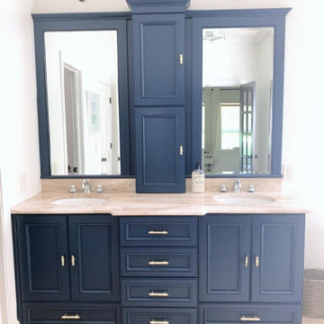 Bathroom Cabinetry paint project