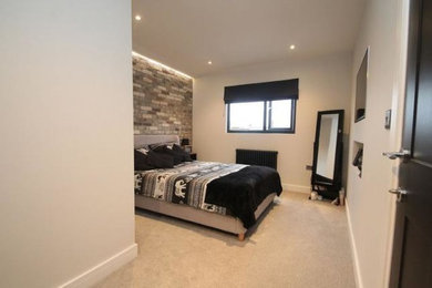This is an example of a contemporary home in Cardiff.