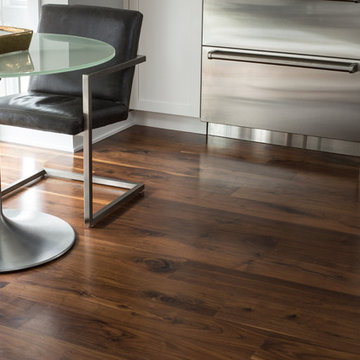 Walnut Character Flooring Install