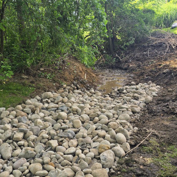 Drainage Gravel Installation - Slingerlands, NY