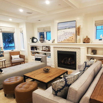 Contemporary Coastal Living Room