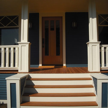 Historic Home Front Porch Seattle By Westbrook Restorations 206 954 4054