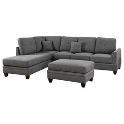 Transitional Sectional Sofas by VirVentures