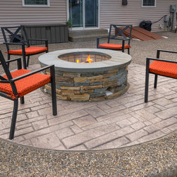 Natural Stone Fire-Pit - Fire Pits