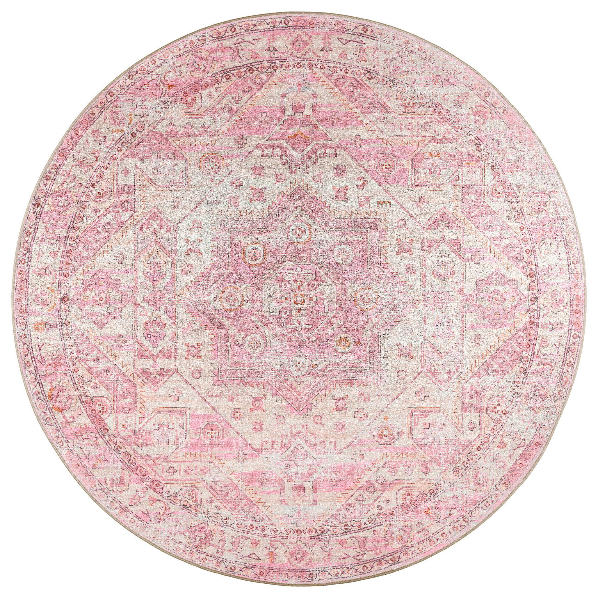 Jericho JC5 Rose 10' x 10' Round Rug - Transitional - Rugs - by PARMA ...