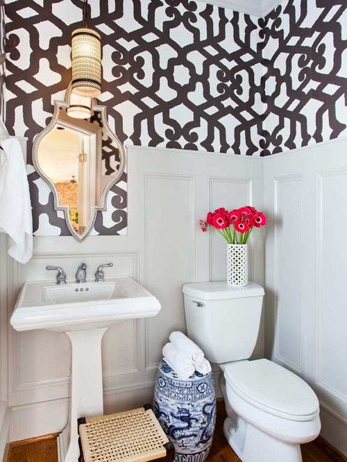 Half Bath Wainscoting | Houzz