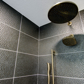 Majestic Golden Glow Bathroom Retreat