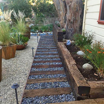 Railroad Tie Planter