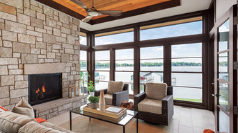 Marvin Clad Ultimate Insert Double Hung Next Generation Family Room Beach