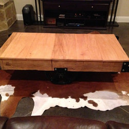Industrial cart coffee table - Coffee Tables