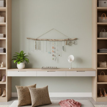 Handmade Driftwood Hanging Rack #4515