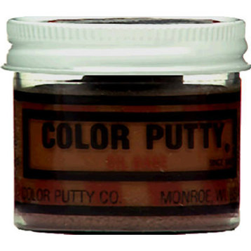 Color Putty® 124 Oil Based Wood Filler Putty, Redwood, 3.68 Oz