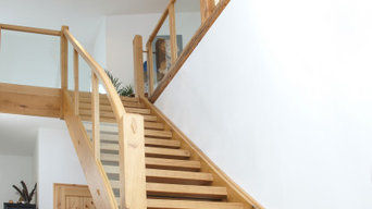 Klassische Treppe modernisiert