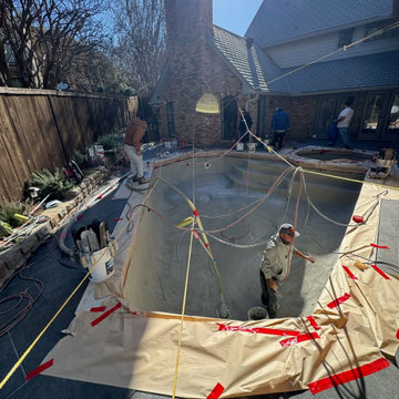 DFW Pool Experts Pool Project Alvarado