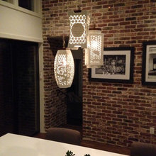 Blanc De Chine Salvaged Japanese Lantern