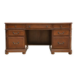Bristol Court Executive Desk - Desks And Hutches
