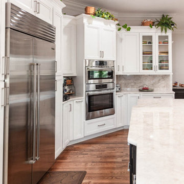 CRISTALLITA QUARTZITE KITCHEN