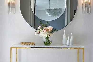 Brass&Marble Console Table
