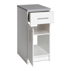 Prepac Elite 16" Base Cabinet in White - Closet Organizers