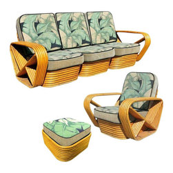 Rattan Sofa and Chair combos - Sectional Sofas