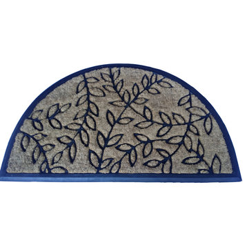 Homenmore Leaf Pattern Coir Doormat