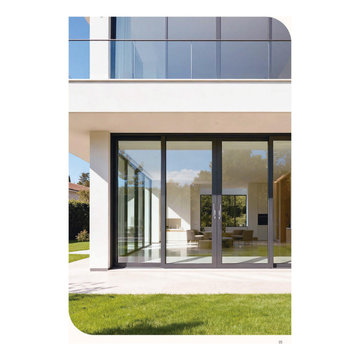 NFRC Certified Large Panoramic Multi-Slide Aluminum Doors
