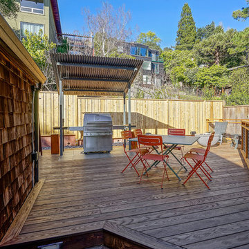 Thermory Deck Project in Berkeley Hills